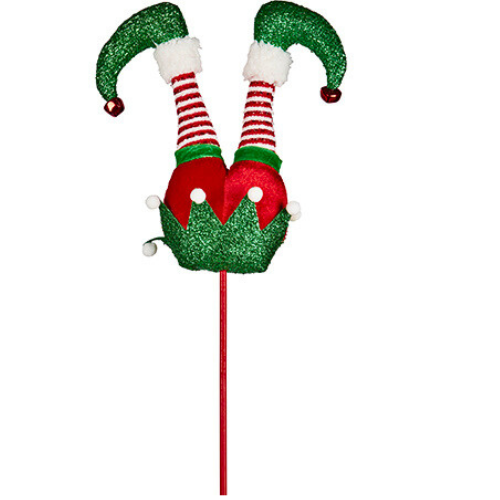 Jolly Jester Elf Legs Christmas Tree Stuffer 81 cm Tall