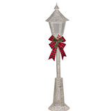 Scottish Christmas Lamp Post with Lights For Indoor Or Outdoor Use 150 cm Tall