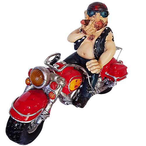 Big Biker Baz Figurine