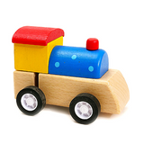 House Of Marbles Wind Up Wooden Train