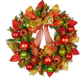 Classical Elegance Christmas Wreath 56 cm Wide