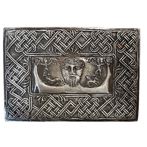 Celtic Green Man King Gunmetal Box 