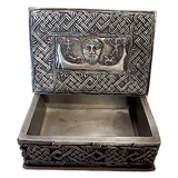 Celtic Green Man King Gunmetal Box 