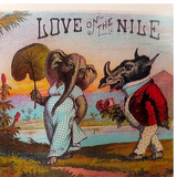 Love On The Nile Valentine's Card 