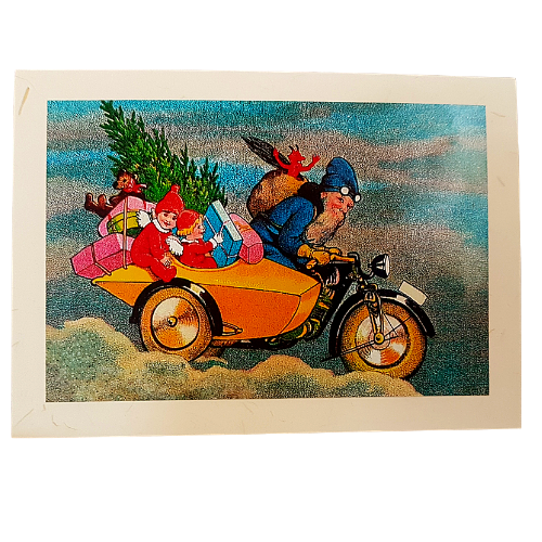 Santa's Devil - Christmas Card