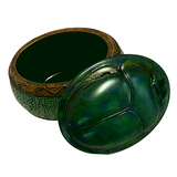 Egyptian Scarab Beetle Trinket Box