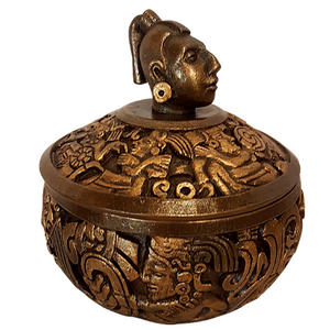 Mayan Portrait Trinket Box