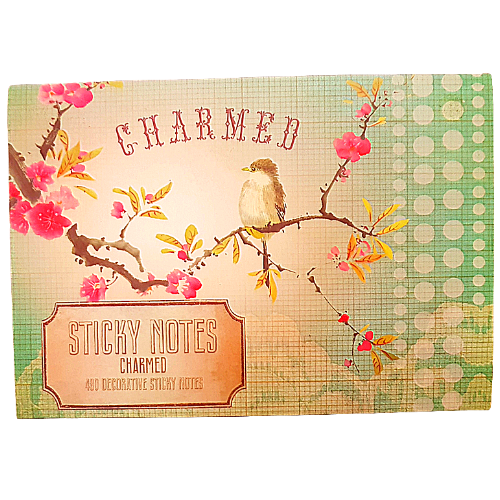 Charmed Letters Notes Charmed Decorative Sticky Notes – Greenmantle Gifts