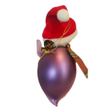 Tinky -  Glass Christmas Penguin Ornament