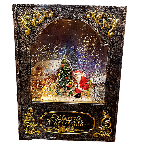 Magical Light Up Santa Story Book