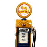 Golden Fleece Tin Petrol Pump 