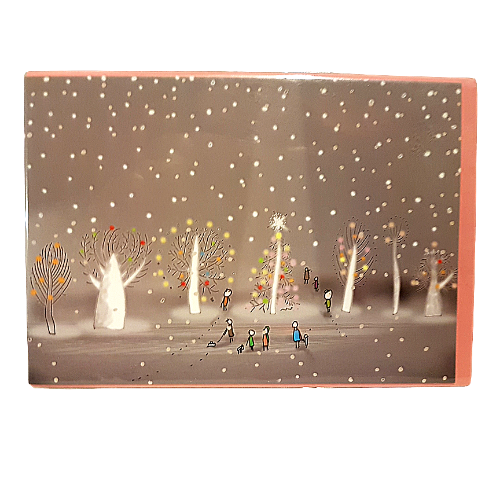 snowdrift Christmas Card