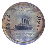 Titanic, Antique Style Brass Compass