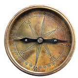 Titanic, Antique Style Brass Compass