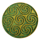 Green and Gold Celtic Knot Box