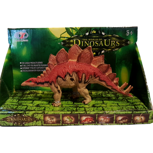 Toy Stegosaurus Dinosaur By The World Of Dinosaur Collection