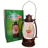 Dr.Seuss The Grinchmas Have A Grinchmas Day Lantern With Lights And Swirling Glitter