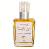 Equilibrium Sea Buckthorn Natural Body Oil Orange With Cardamon 100ml