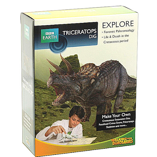 BBC Earth- Triceratops Dig Science Kit