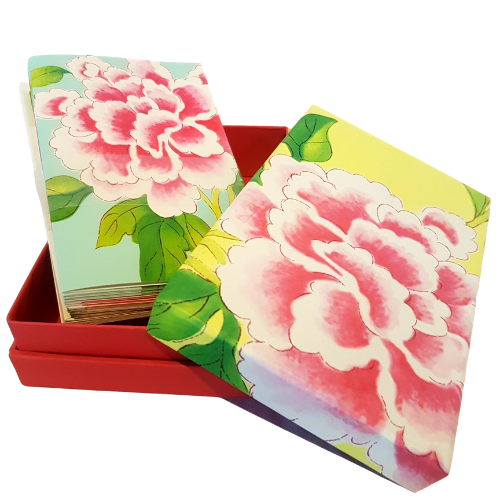 Peony Rose Note Cards Set