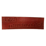 The Hobbit An Unexpected Journey Leather Bookmark