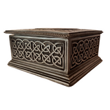 Gunmetal Grey Cold Cast Bronze Celtic Keep Safe Box