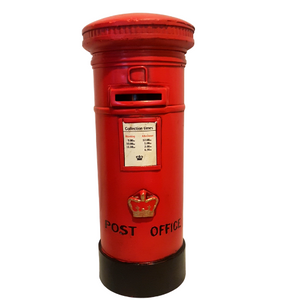 Metal London Post Office Box Money Box