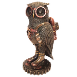 Steampunk Owl Figurine 