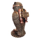 Steampunk Owl Figurine