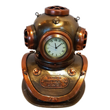 Titanic Diving Helmet Steampunk Clock