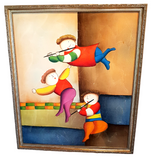 Feeling The Rhythm J Roybal Reproductions on Oil
