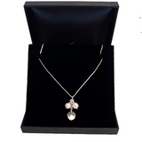 Oceans Depth Eastern AAA Grade Pearl and .925 Sterling Silver Necklace