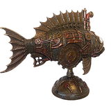 Steampunk Submarine Strobe Light Fish